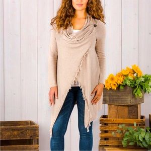 Matilda Jane- Beige come on over cardigan